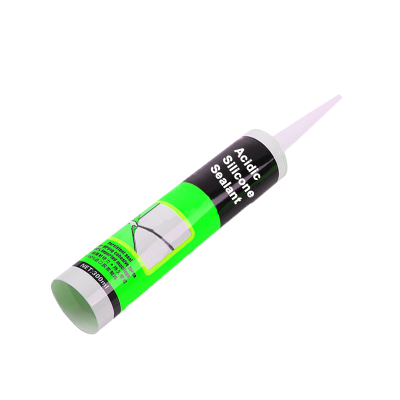 Good Toughness And Elasticity One Part Acetic Curing Silicone Sealant For Large Plate Glass