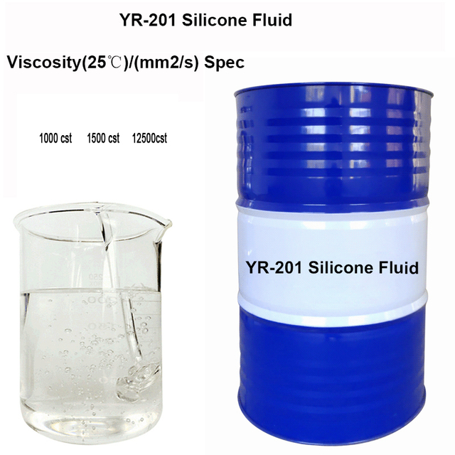 Polydimethylsiloxane Curing Agent Silicone Fluid Oil 1000Cst 1500Cst 12500Cst For Sewing Machine Cosmetics Treadmill