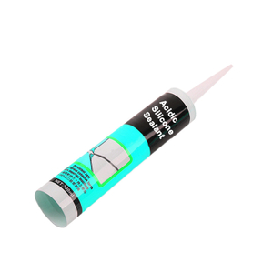 Black Small Tube 300ml Cartridge UV Resistant RTV Silicone Sealant Safe for Aquariums