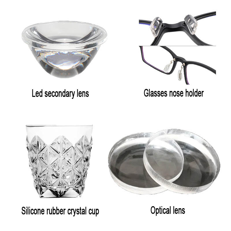 Optically liquid Silicone Rubber