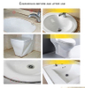Neutral Smooth Mould Proof Waterproof Silicone Sealant Kitchen Bathroom for Bathroom Sink Toilet