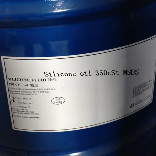 Silicone Oil 350 Cst - Material Safety Data Sheet 