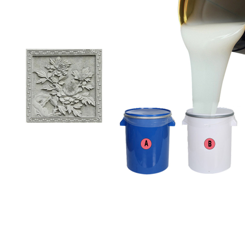 RTV 2 Liquid Silicone Rubber for Cement Mold Making 